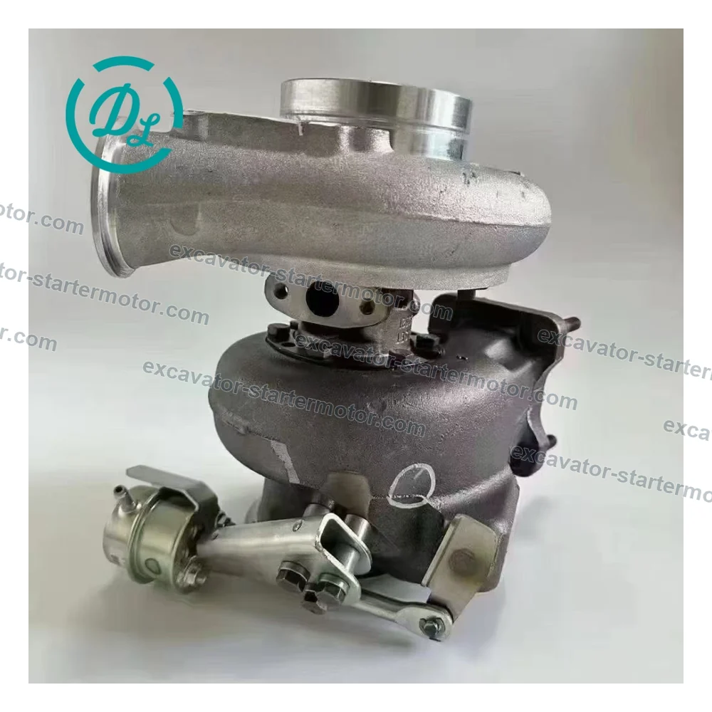 3801560 Reman High-Mount Turbocharger for Volvo Penta TAD1140VE TAD1150VE, OEM/reference 3801560, Remanufactured High-Mount Turbocharger, product view 3