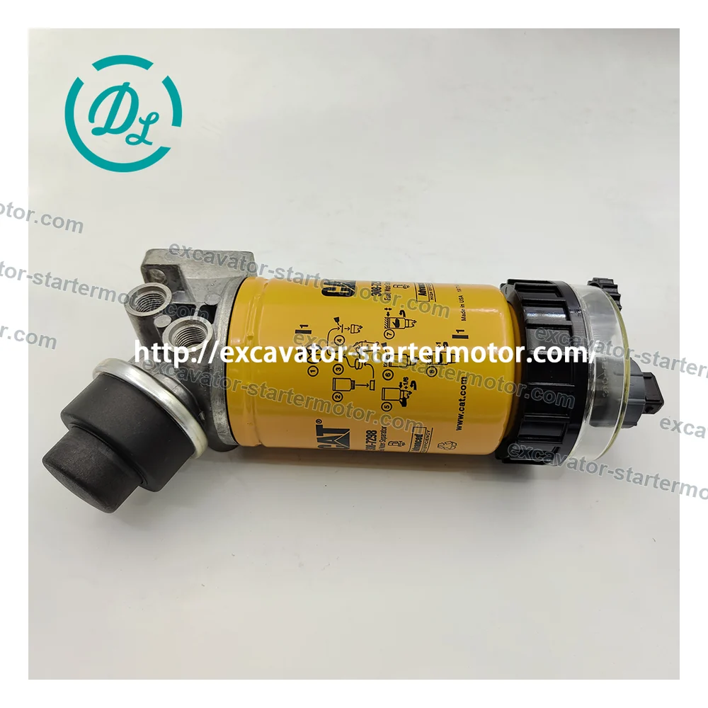 318-8064 Fuel-Water Separator Group with 308-7298 for Cat C4.4 C6.6, OEM/reference 318-8064, Fuel-Water Separator Group Assembly
