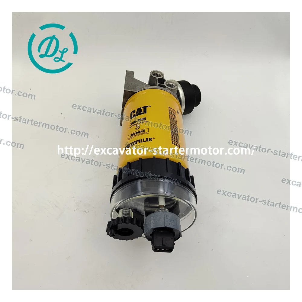 318-8064 Fuel-Water Separator Group with 308-7298 for Cat C4.4 C6.6, OEM/reference 318-8064, Fuel-Water Separator Group Assembly, product view 4