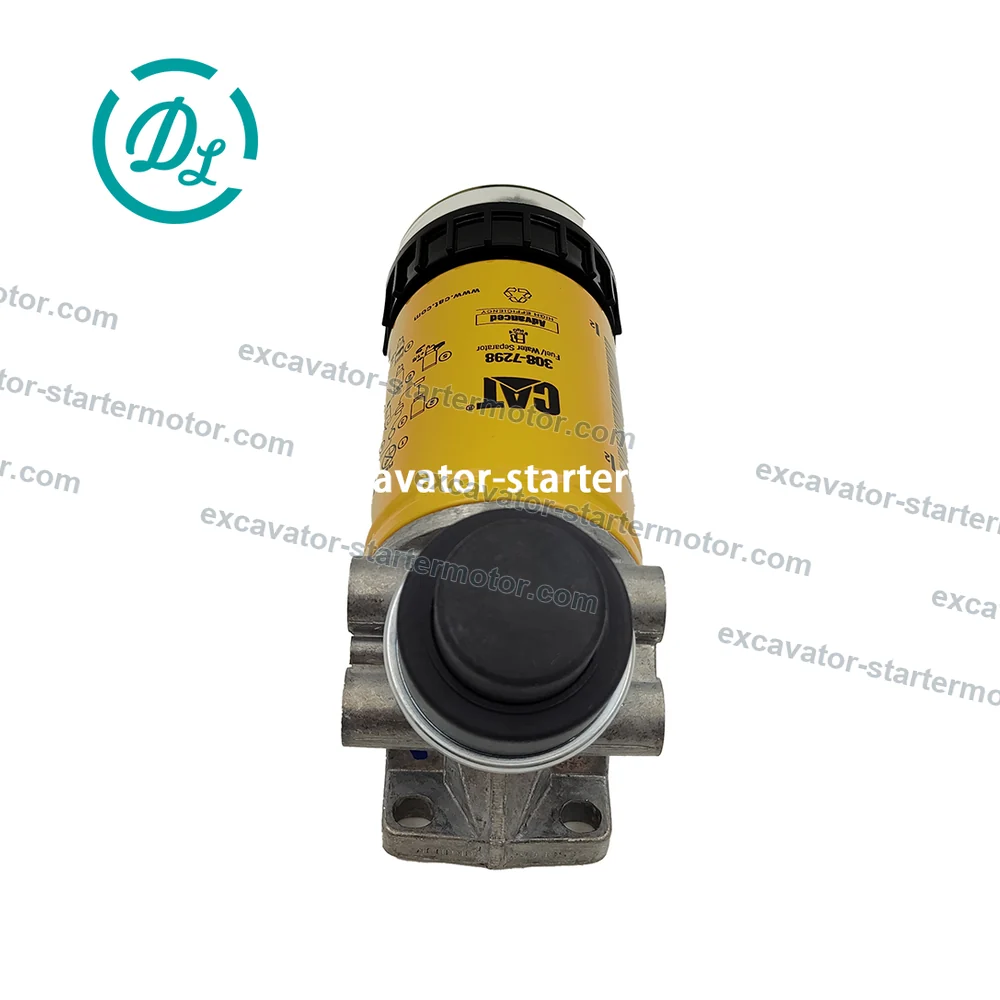 318-8064 Fuel-Water Separator Group with 308-7298 for Cat C4.4 C6.6, OEM/reference 318-8064, Fuel-Water Separator Group Assembly, product view 5