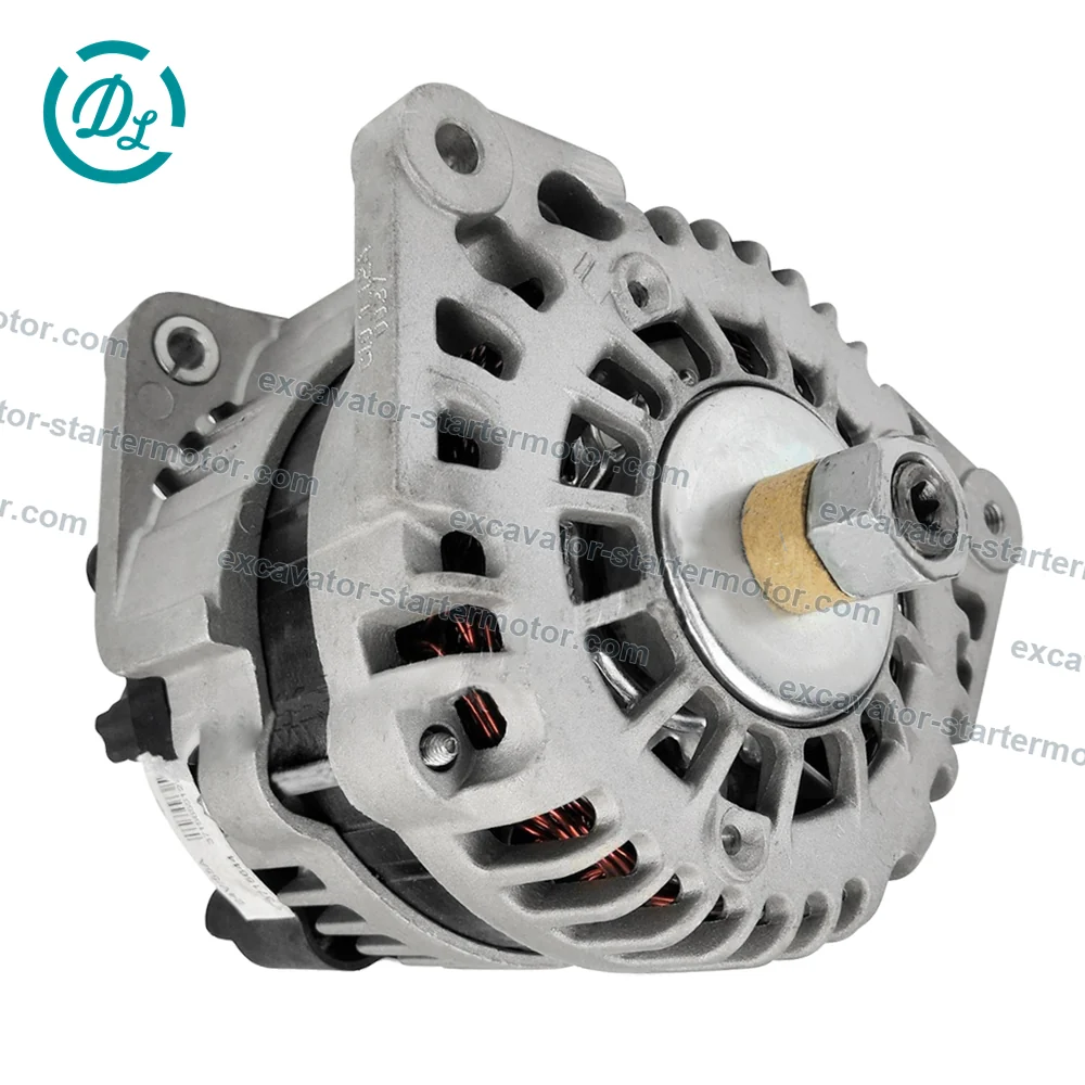 424-6821 24V 55A Alternator for Cat C4.4 312D2 313D2 315C 318D2, OEM/reference 424-6821, 24V 55A Alternator, product view 3