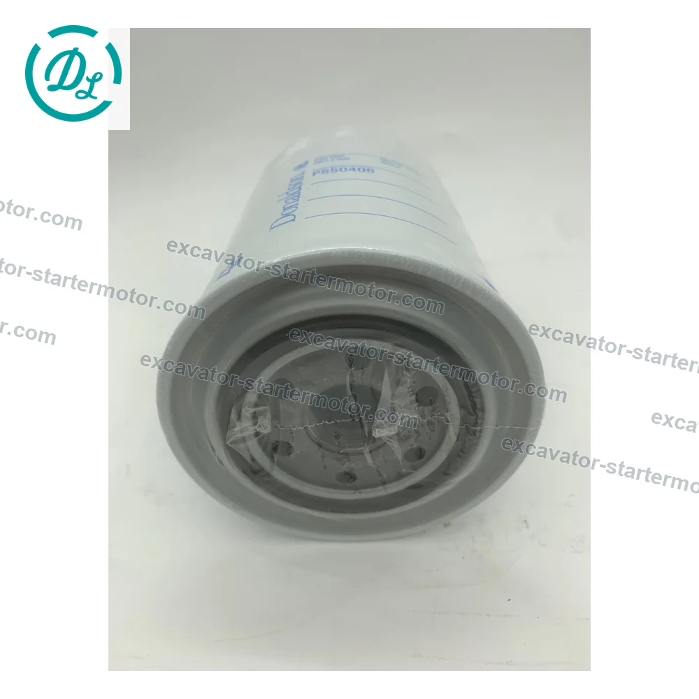 P550406 15607-1480 Lube Filter for Kobelco SK200-5, OEM/reference P550406, Full-Flow Spin-On Lube Filter, product view 2