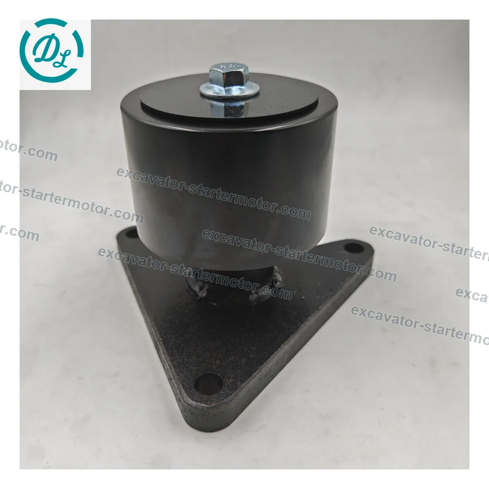 60214258 Belt Idler Pulley for SANY SY245H SY265C D06FRC, OEM/reference 60214258, Accessory Belt Idler Pulley and Bracket