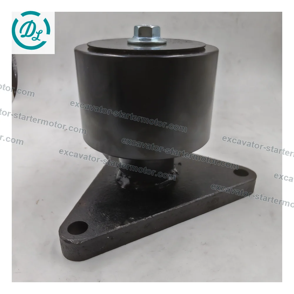 60214258 Belt Idler Pulley for SANY SY245H SY265C D06FRC, OEM/reference 60214258, Accessory Belt Idler Pulley and Bracket, product view 3
