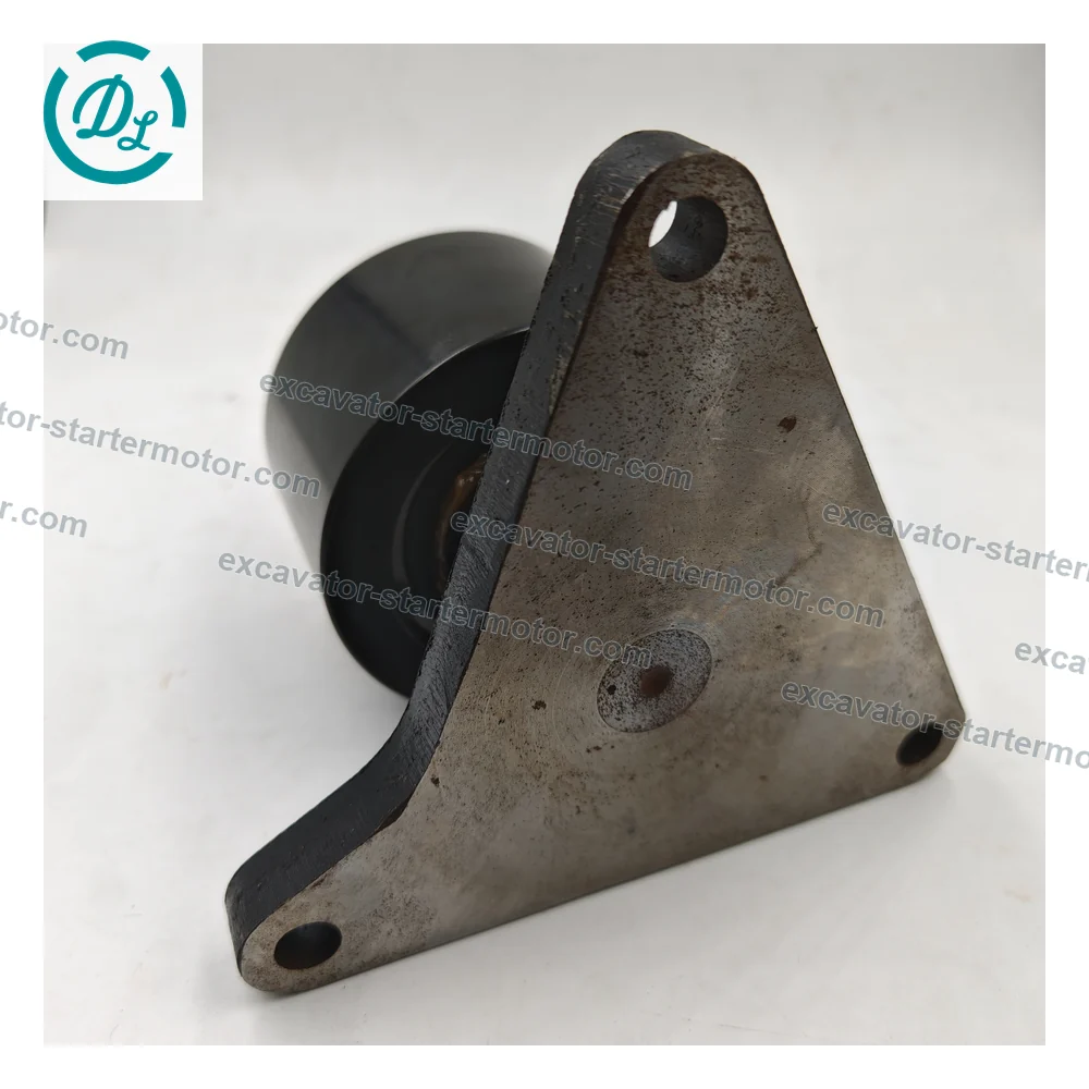 60214258 Belt Idler Pulley for SANY SY245H SY265C D06FRC, OEM/reference 60214258, Accessory Belt Idler Pulley and Bracket, product view 4