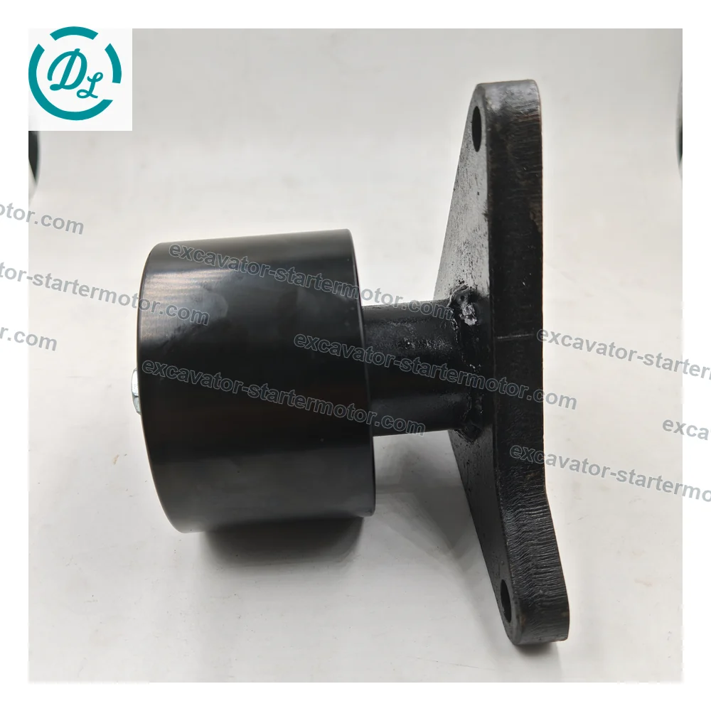 60214258 Belt Idler Pulley for SANY SY245H SY265C D06FRC, OEM/reference 60214258, Accessory Belt Idler Pulley and Bracket, product view 5