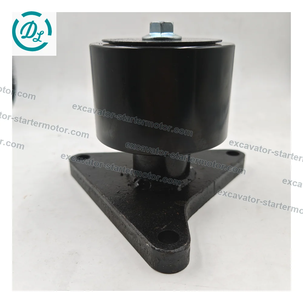 60214258 Belt Idler Pulley for SANY SY245H SY265C D06FRC, OEM/reference 60214258, Accessory Belt Idler Pulley and Bracket, product view 6
