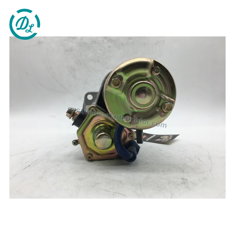 028000-5861 24V 4.5kW 11-Tooth Starter for Toyota 2J Lift Trucks, OEM/reference 028000-5861, 24V 4.5kW 11-Tooth CW OSGR Starter, product view 2