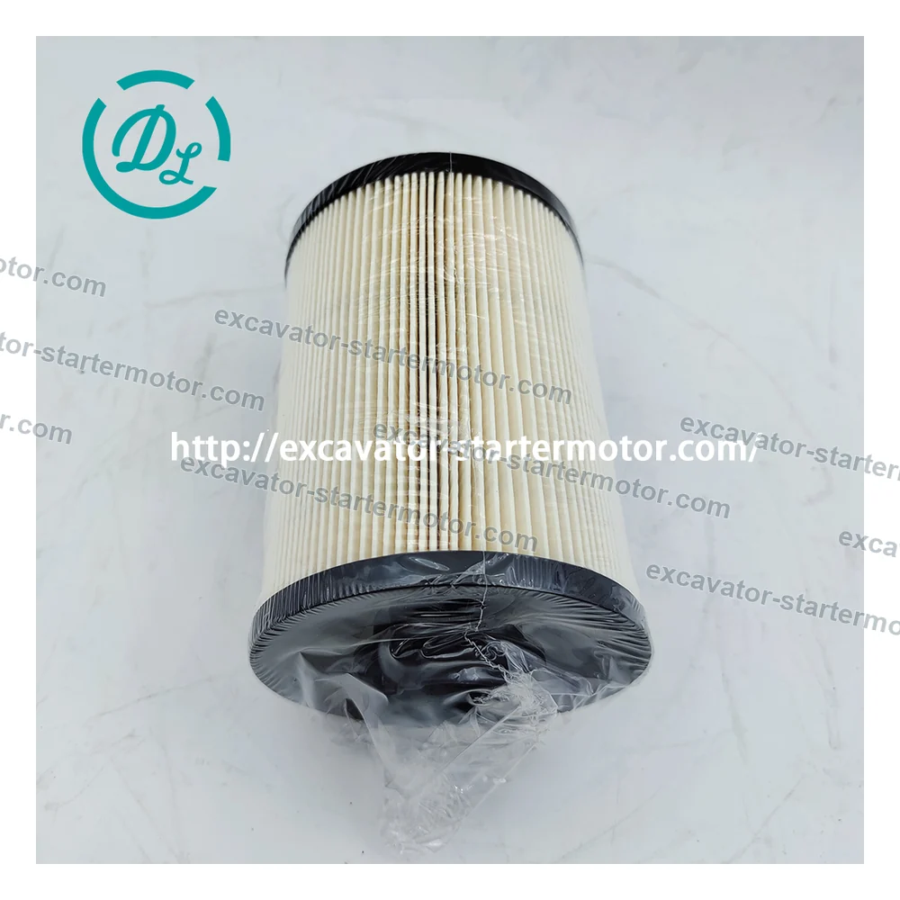 P502422 4-Micron Fuel-Water Separator for Hitachi ZX200-3 ZX330-3, OEM/reference P502422, 4-Micron Fuel-Water Separator Cartridge, product view 4