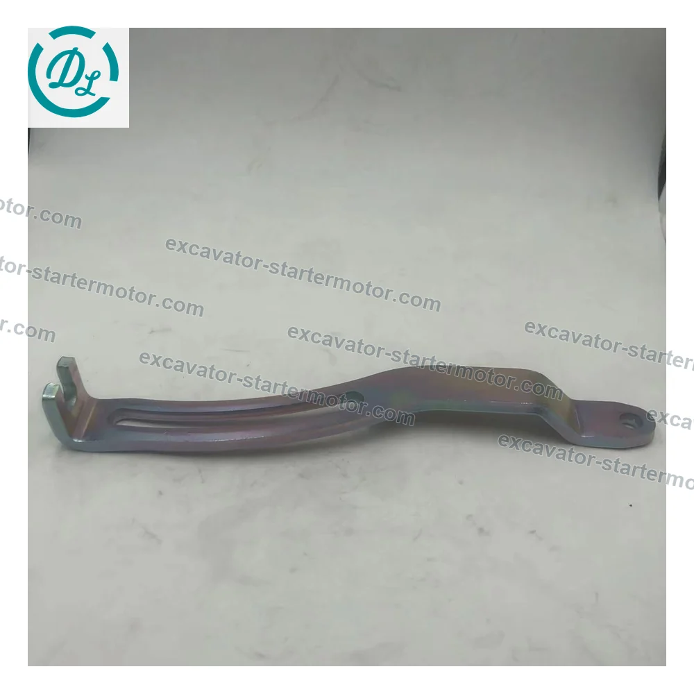 8-98048891-0 Alternator Adjustment Plate for Isuzu 4LE2 John Deere 75D 85D, OEM/reference 8-98048891-0, Alternator Adjustment Plate / Slotted Bracket, product view 4