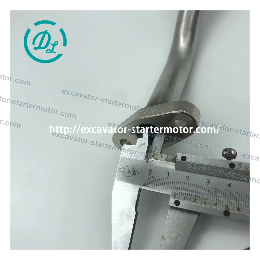 8-98019512-1 Turbo Oil Return Pipe for Hitachi ZX110-3 Isuzu 4JJ1, OEM/reference 8-98019512-1, Turbocharger Oil Drain and Return Pipe, product view 3