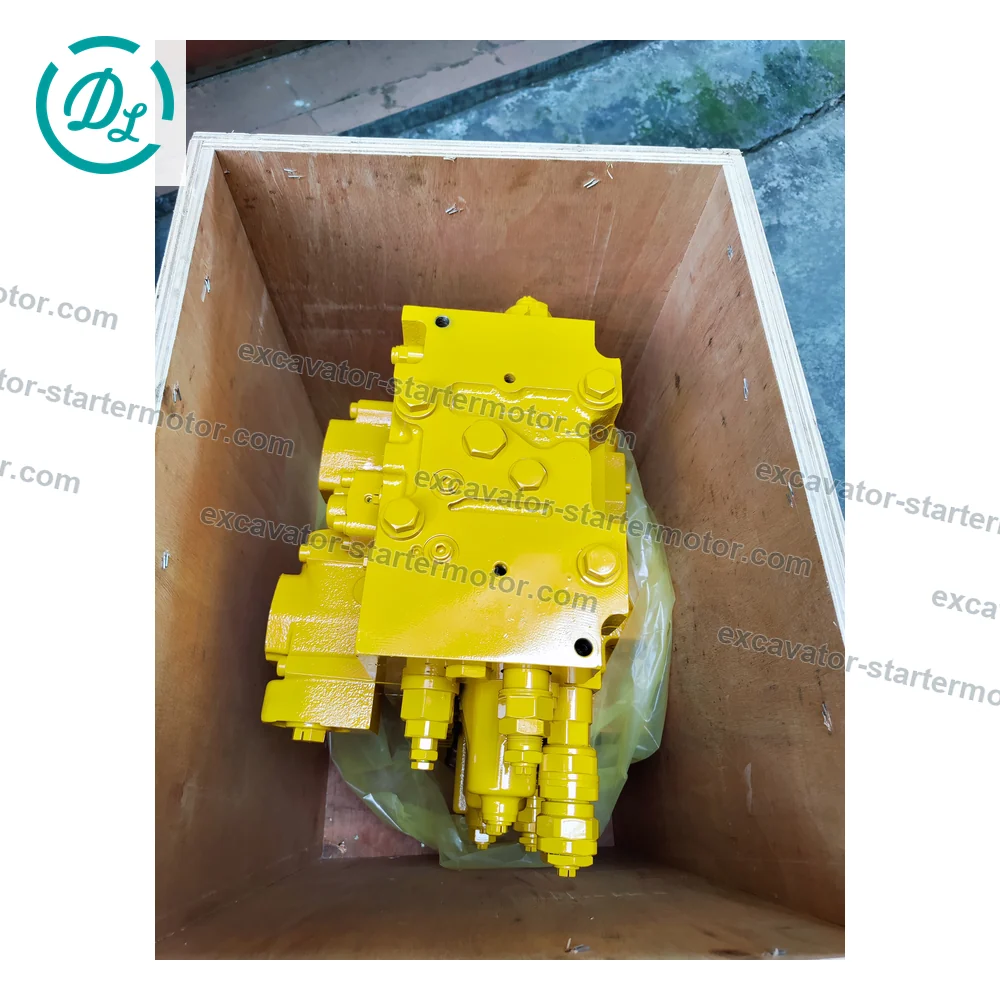 723-47-27505 Main Control Valve for Komatsu PC400-8 PC450-8, OEM/reference 723-47-27505, Main Hydraulic Control Valve Assembly, product view 2