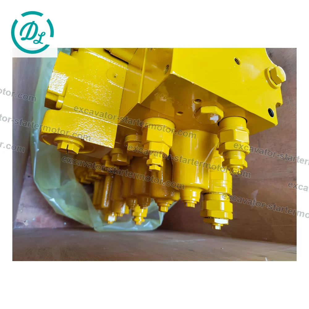 723-47-27505 Main Control Valve for Komatsu PC400-8 PC450-8, OEM/reference 723-47-27505, Main Hydraulic Control Valve Assembly, product view 3