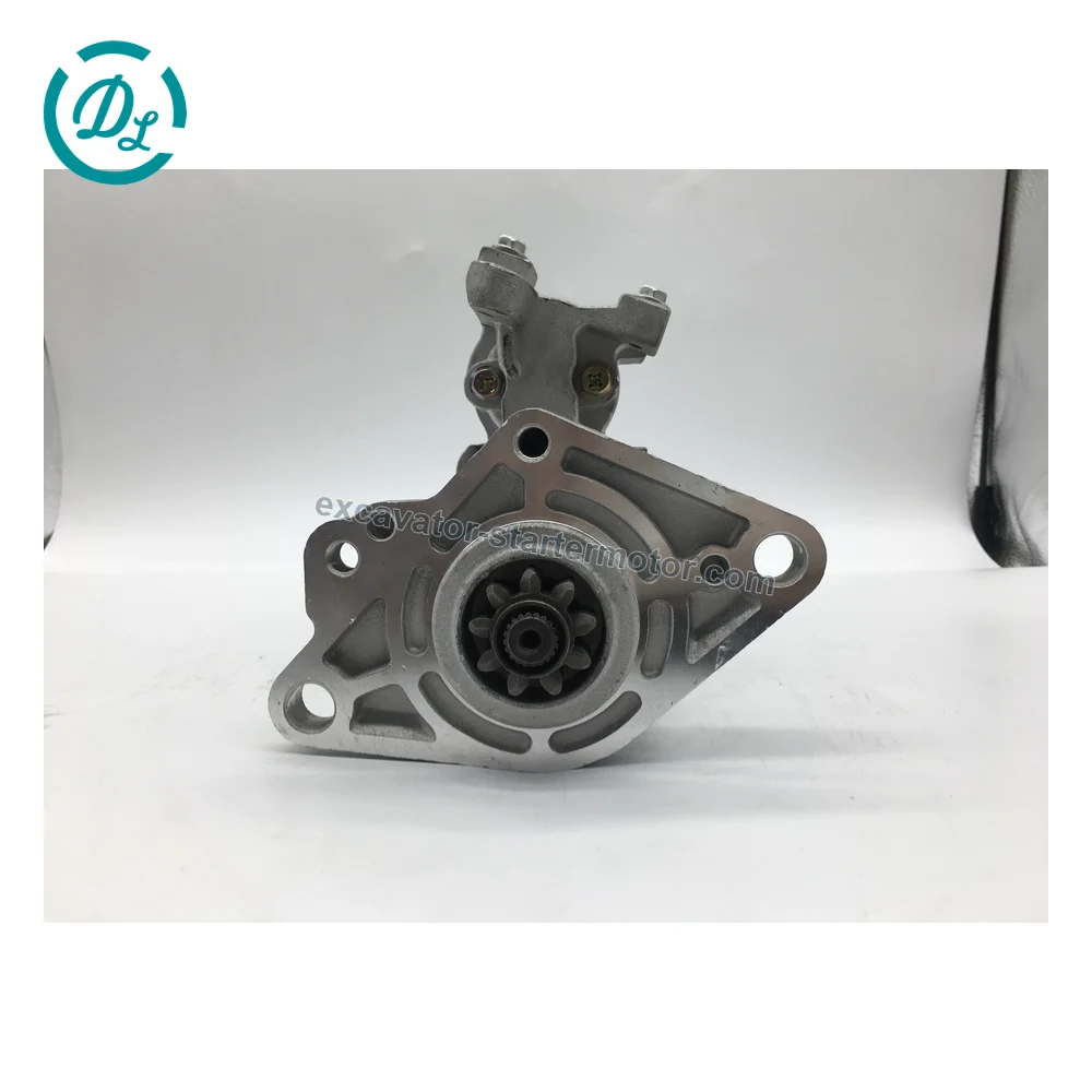 M008T80071 24V 3.2kW 9-Tooth Starter for Mitsubishi 4D33 Fuso Canter, OEM/reference M008T80071, 24V 3.2kW 9-Tooth CW PLGR Starter, product view 4