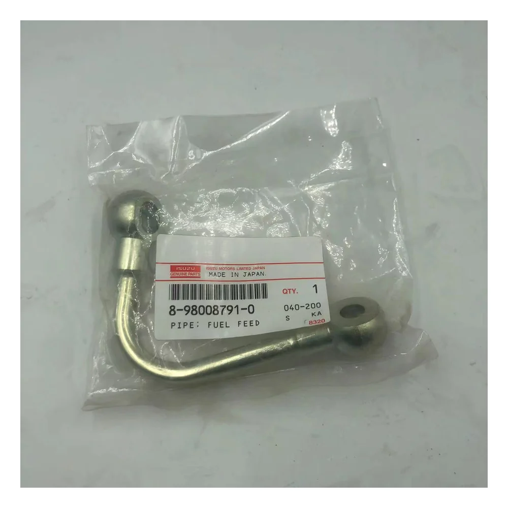 8-98008791-0 Fuel Feed Pipe, OEM/reference 8-98008791-0, 8-98008791-0 Fuel Feed Pipe