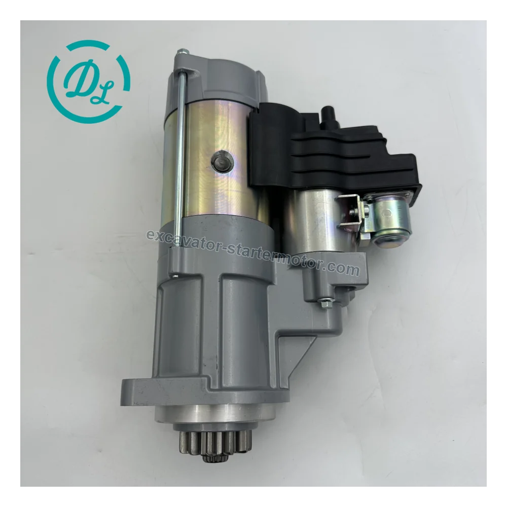 L30L2-3708100A 24V 7.5kW 11T Starter Motor for Yuchai YC6L, OEM/reference L30L2-3708100A, 24V 7.5kW 11-Tooth Gear-Reduction Starter Motor