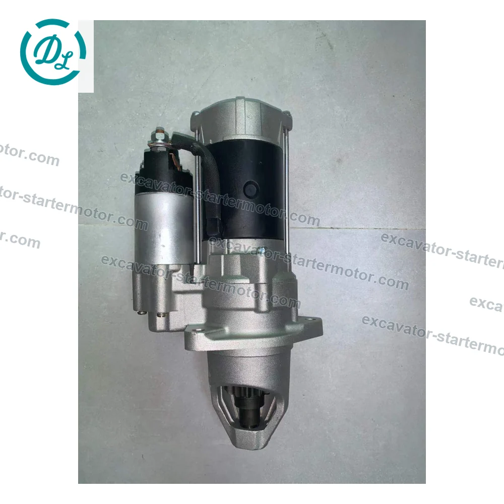 M004T95071 24V 7.5kW 13-Tooth Starter for Mitsubishi 8DC9, OEM/reference M004T95071, 24V 7.5kW 13-Tooth Starter Motor, product view 3