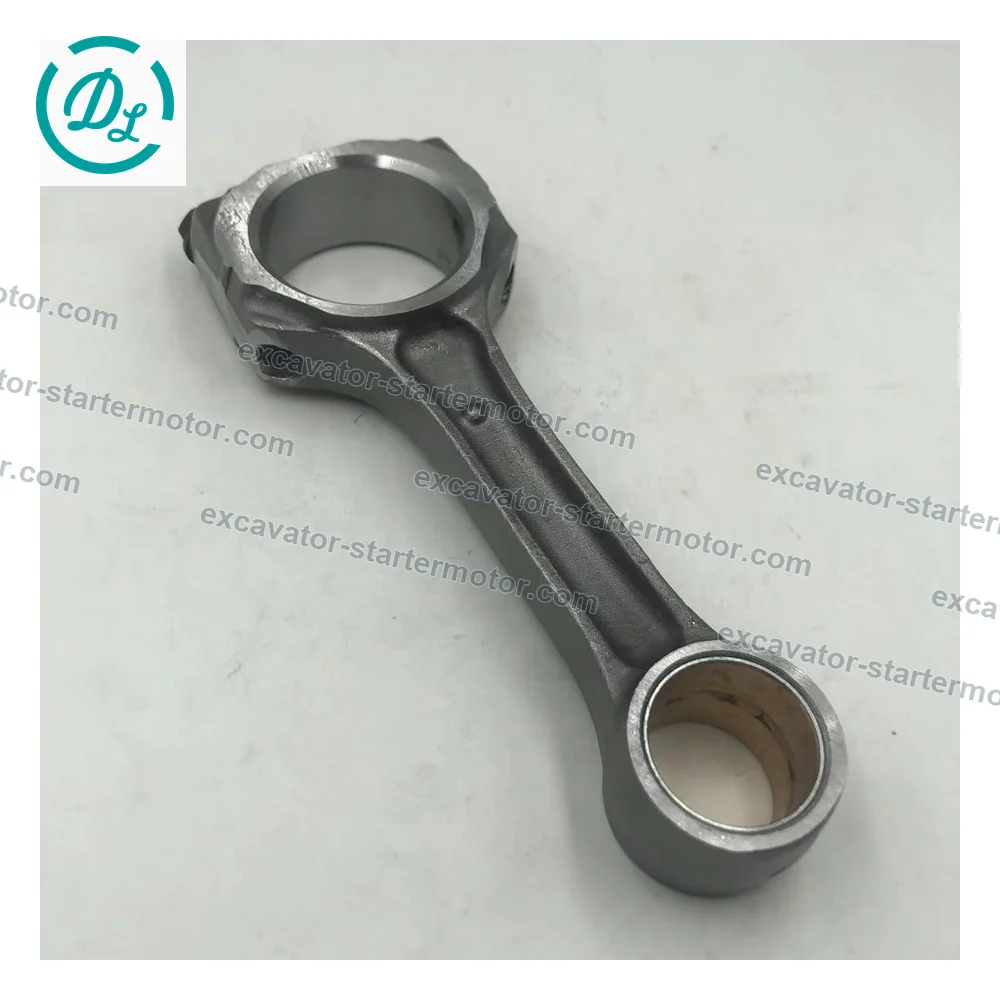 8-97062300-0 Connecting Rod Assembly for Isuzu 4JG1 4JG2 Engines, OEM/reference 8-97062300-0, Forged Connecting Rod with Cap and Bolts