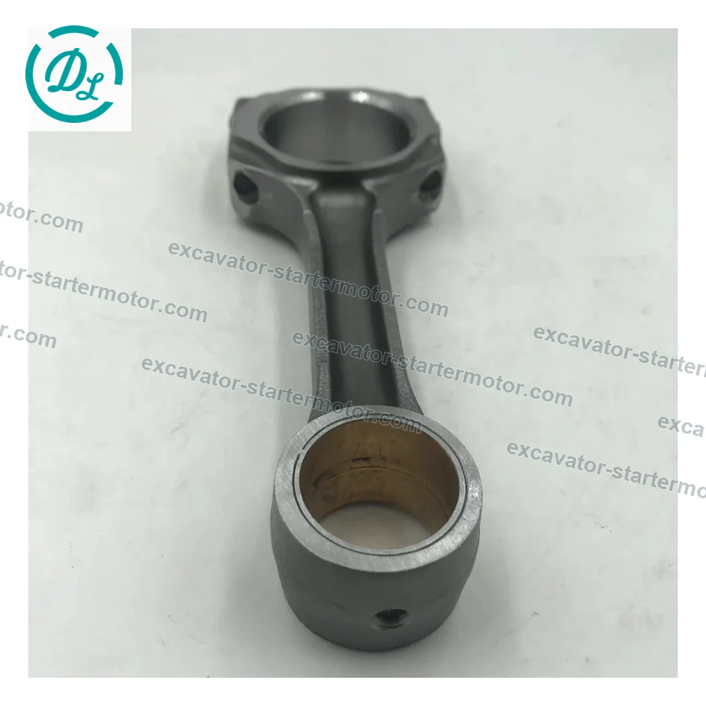 8-97062300-0 Connecting Rod Assembly for Isuzu 4JG1 4JG2 Engines, OEM/reference 8-97062300-0, Forged Connecting Rod with Cap and Bolts, product view 6