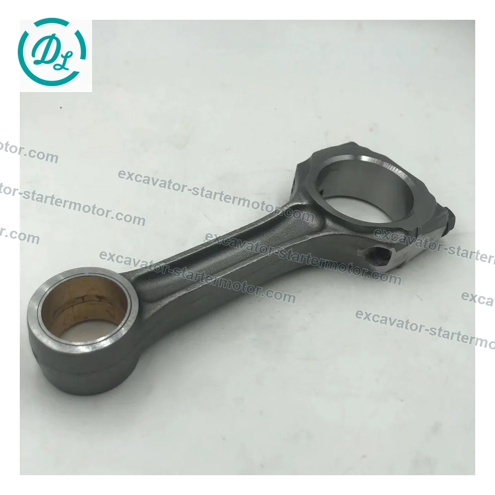 8-97062300-0 Connecting Rod Assembly for Isuzu 4JG1 4JG2 Engines, OEM/reference 8-97062300-0, Forged Connecting Rod with Cap and Bolts, product view 7
