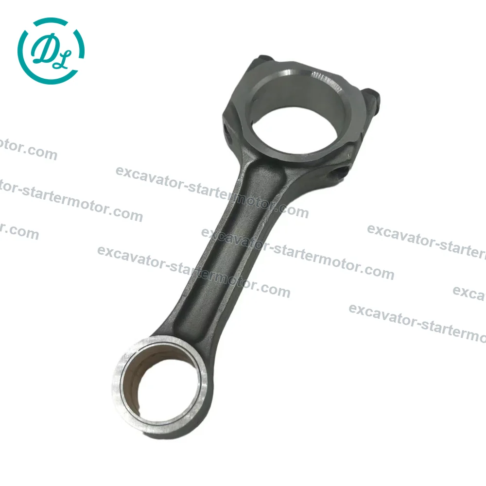 8-97062300-0 Connecting Rod Assembly for Isuzu 4JG1 4JG2 Engines, OEM/reference 8-97062300-0, Forged Connecting Rod with Cap and Bolts, product view 8