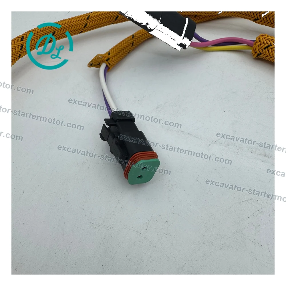 260-4861 Fuel Pressure Sensor Harness for CAT 950H 962H, OEM/reference 260-4861, Fuel Pressure Sensor Wiring Harness, product view 5