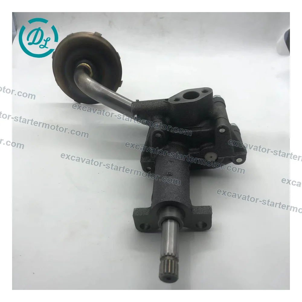 8-97128110-0 Oil Pump Assembly for Isuzu 4BD1 4BD1T 4BG1 Engines, OEM/reference 8-97128110-0, Engine Lubricating Oil Pump Assembly, product view 2