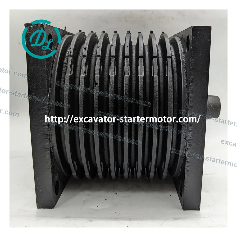 11195079 Rubber Suspension Spring for Volvo A35E A40E Haulers, OEM/reference 11195079, Articulated Hauler Rubber Suspension Spring, product view 4