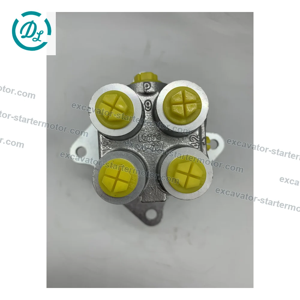 702-16-01180 Pilot Control Valve Assembly for Komatsu PC120 PC200 PC220, OEM/reference 702-16-01180, Pilot Control Valve Assembly, product view 4