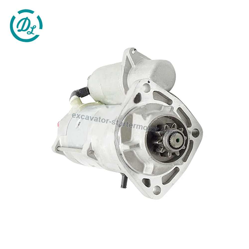 8200371 12V 35MT 10-Tooth Starter for Cummins ISB Applications, OEM/reference 8200371, 12V 35MT 10-Tooth Starter Motor, product view 5