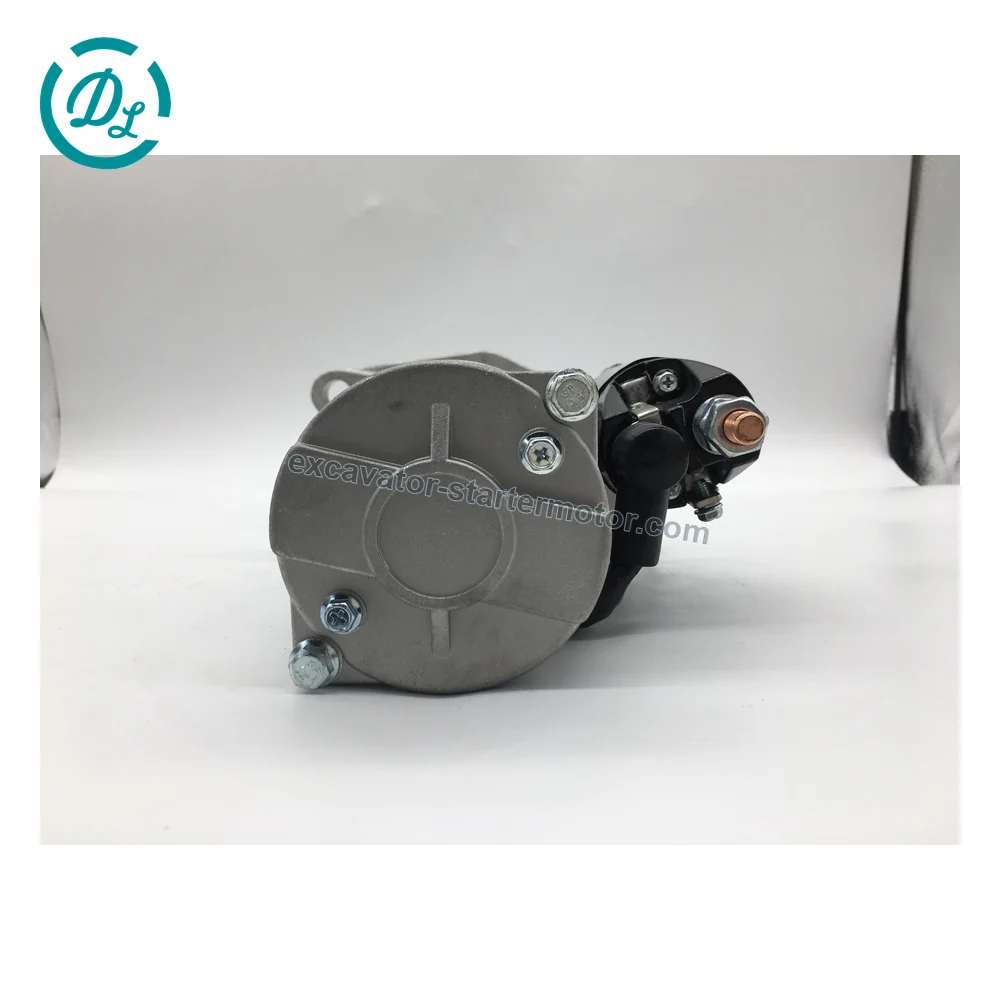 1811004322 M009T62371 24V 5.5kW 11-Tooth Starter for Isuzu 6UZ1, OEM/reference 1811004322, 24V 5.5kW 11-Tooth Starter, product view 5