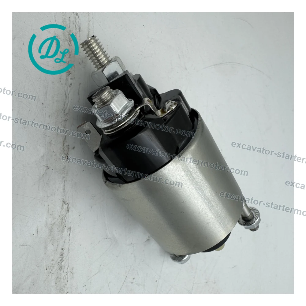 AM102577 12V Starter Solenoid for John Deere Lawn Tractors and Gator, OEM/reference AM102577, 12V Three-Terminal Starter Solenoid, product view 3