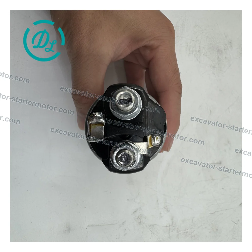 AM102577 12V Starter Solenoid for John Deere Lawn Tractors and Gator, OEM/reference AM102577, 12V Three-Terminal Starter Solenoid, product view 4
