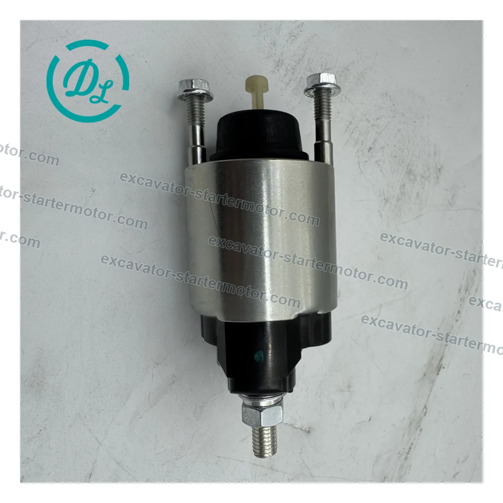 AM102577 12V Starter Solenoid for John Deere Lawn Tractors and Gator, OEM/reference AM102577, 12V Three-Terminal Starter Solenoid, product view 6