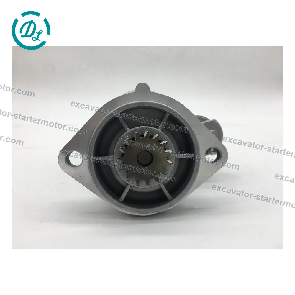 124976-77011 S114-349A 12V 1.2kW 15-Tooth Starter for Yanmar 4TN82E, OEM/reference 124976-77011, 12V 1.2kW 15-Tooth Starter Motor, product view 2