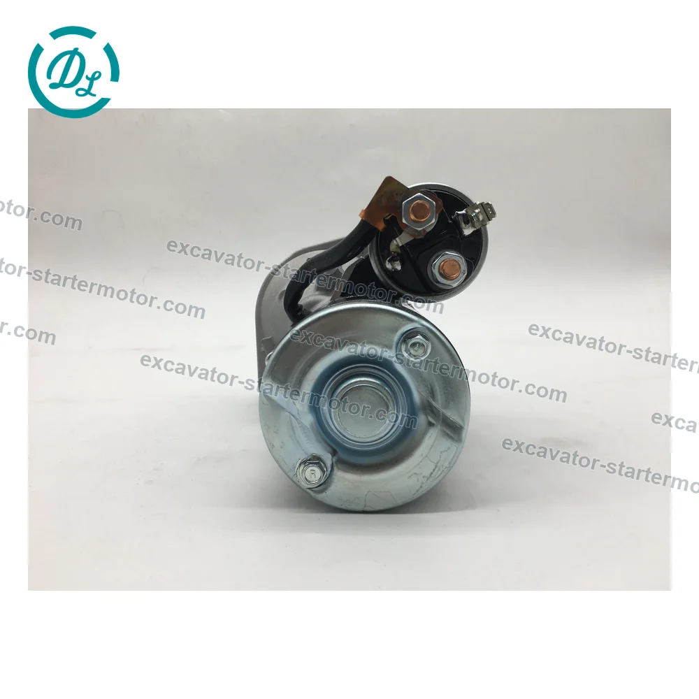 124976-77011 S114-349A 12V 1.2kW 15-Tooth Starter for Yanmar 4TN82E, OEM/reference 124976-77011, 12V 1.2kW 15-Tooth Starter Motor, product view 4