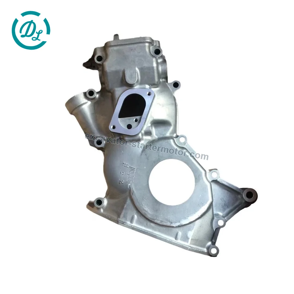 8-97303411-3 Timing Gear Case for Isuzu 4LE2 Hitachi ZX85USBLC-3, OEM/reference 8-97303411-3, Engine Timing Gear Case