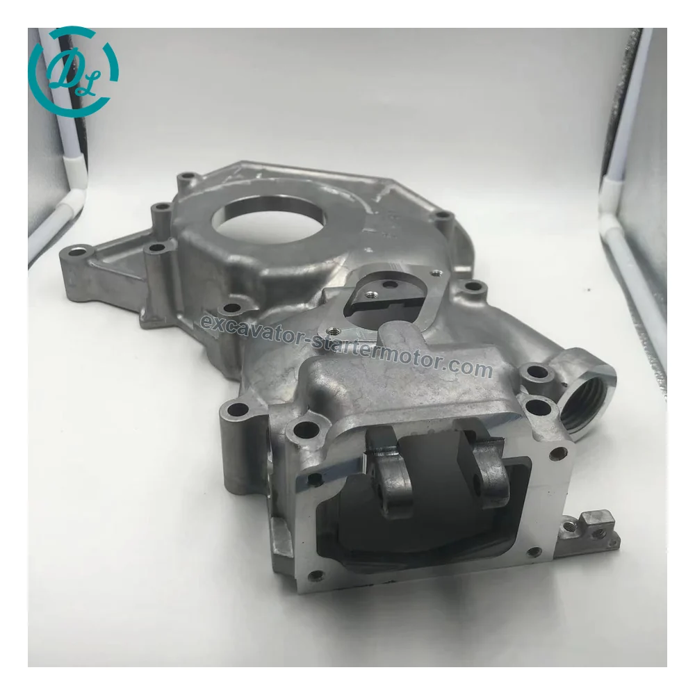 8-97303411-3 Timing Gear Case for Isuzu 4LE2 Hitachi ZX85USBLC-3, OEM/reference 8-97303411-3, Engine Timing Gear Case, product view 4