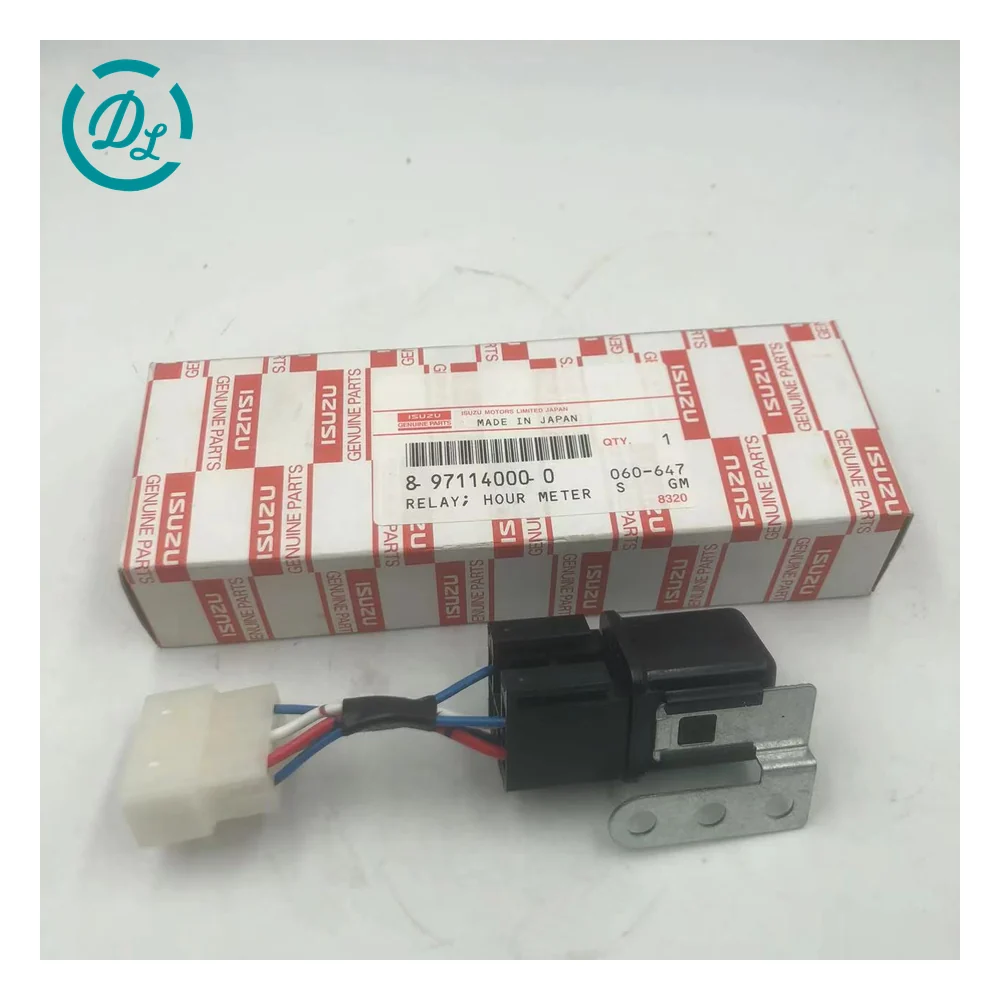 8-97114000-0 Hour Meter Relay, OEM/reference 8-97114000-0, 8-97114000-0 Hour Meter Relay