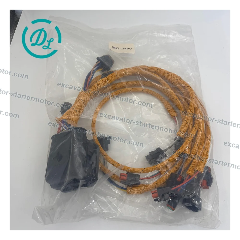 381-2499 C7 Tier III Sensor Harness for CAT 324D 325D 329D, OEM/reference 381-2499, C7 Tier III Sensor Wiring Harness