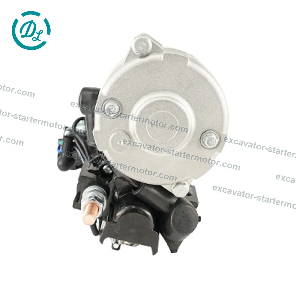 1-87618266-0 8-98062041-0 24V 4.5kW Starter for Isuzu 4BG1 Hitachi ZX120, OEM/reference 1-87618266-0, 24V 4.5kW Reduction Starter Motor, product view 3