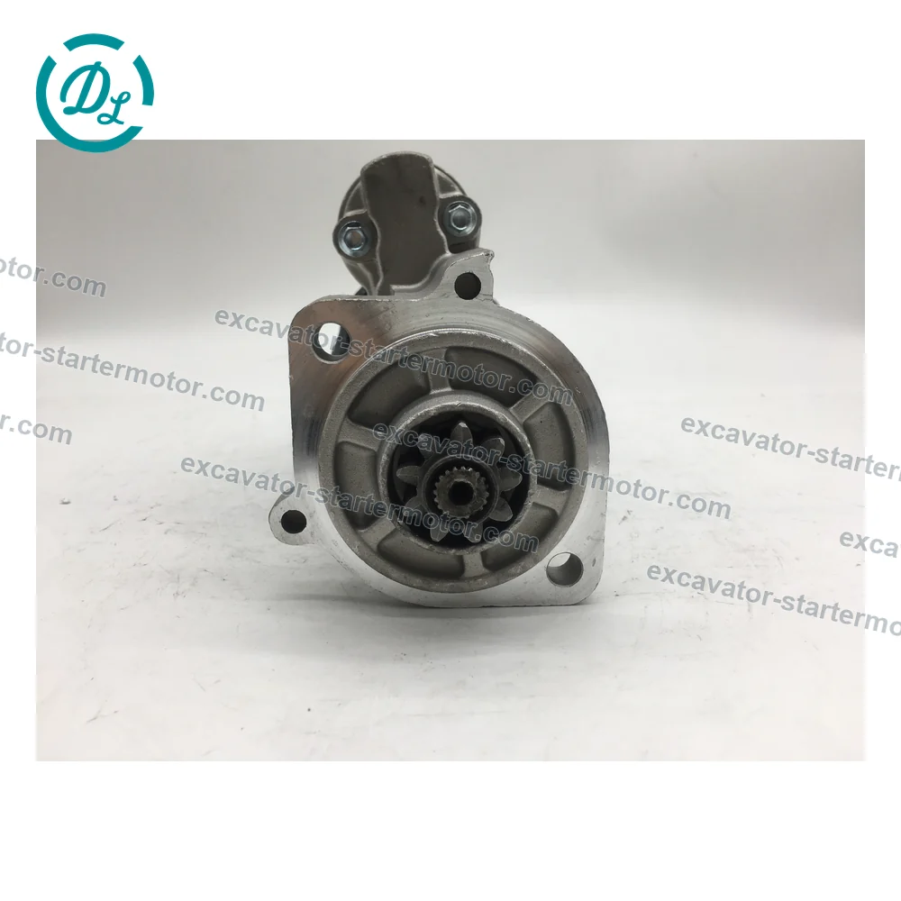 M8T50471 1K012-63011 12V 3.6kW 9-Tooth Starter for Kubota V3300 V3307 V3800, OEM/reference M8T50471, 12V 3.6kW 9-Tooth Starter, product view 4
