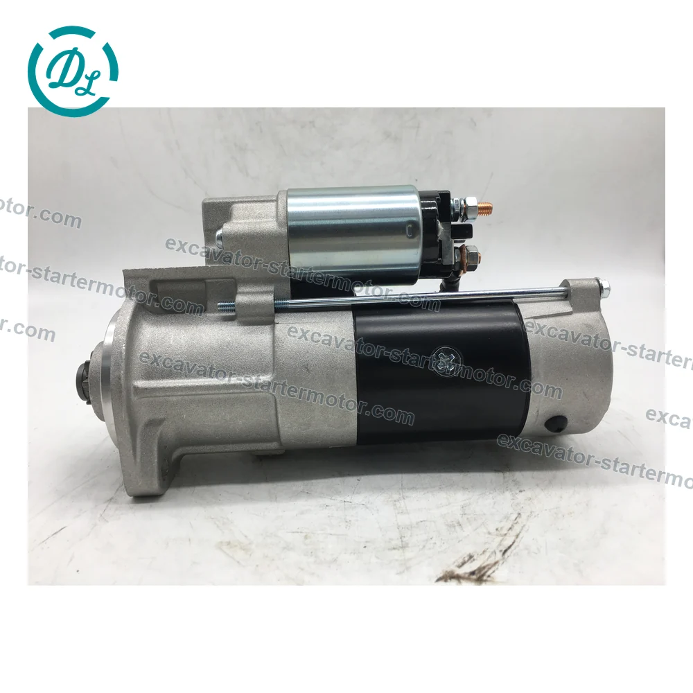 M8T50471 1K012-63011 12V 3.6kW 9-Tooth Starter for Kubota V3300 V3307 V3800, OEM/reference M8T50471, 12V 3.6kW 9-Tooth Starter, product view 6