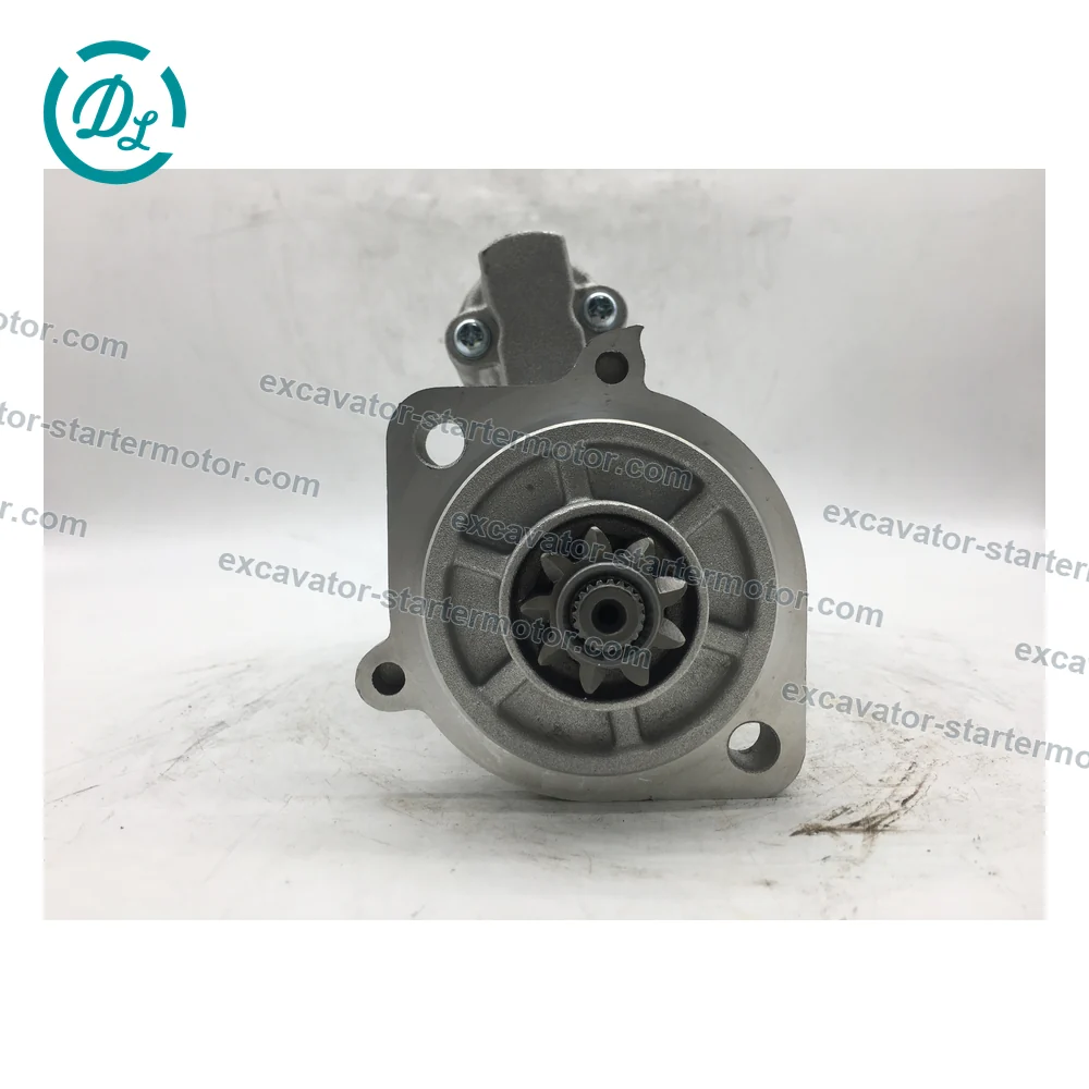 M8T50471 1K012-63011 12V 3.6kW 9-Tooth Starter for Kubota V3300 V3307 V3800, OEM/reference M8T50471, 12V 3.6kW 9-Tooth Starter, product view 7