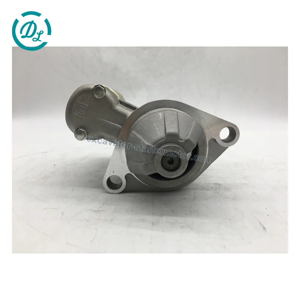 114362-77011 12V 0.8kW 8T CCW Starter for Yanmar L-Series Engines, OEM/reference 114362-77011, 12V 0.8kW CCW 8-Tooth Starter, product view 2