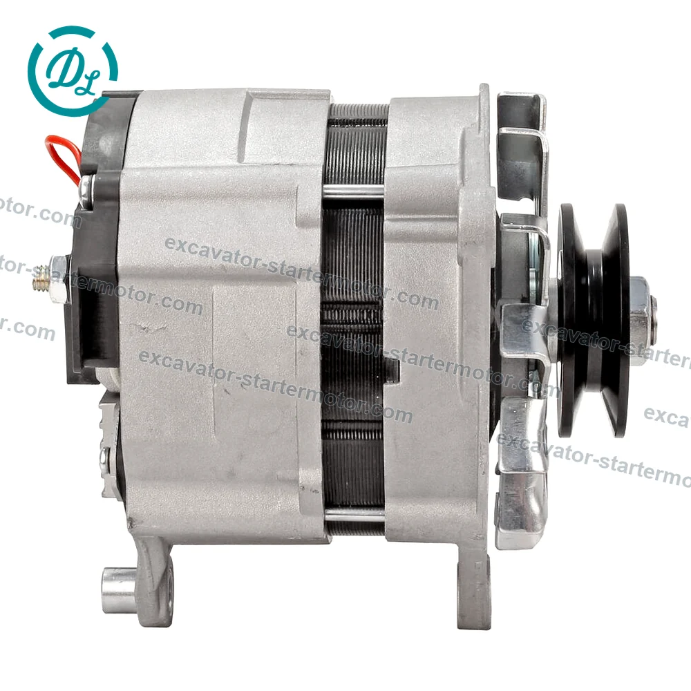 11203375 14V 80A Alternator for Challenger MT345B Massey Ferguson 3625, OEM/reference 11203375, 14V 80A Alternator, product view 2