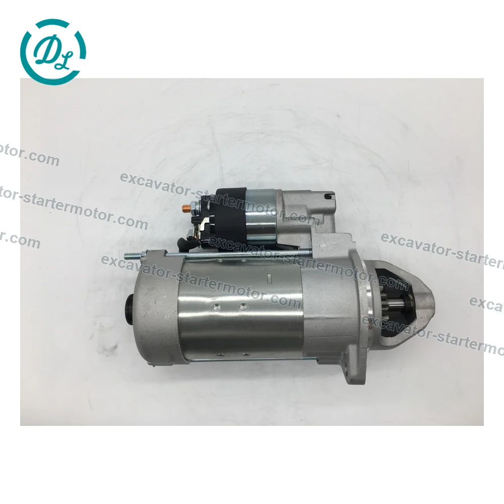 01181751 12V 2.6kW 9T Starter Motor for Bomag BW 124 PDH-3 BW124DH-3, OEM/reference 01181751, Starter Motor, product view 5