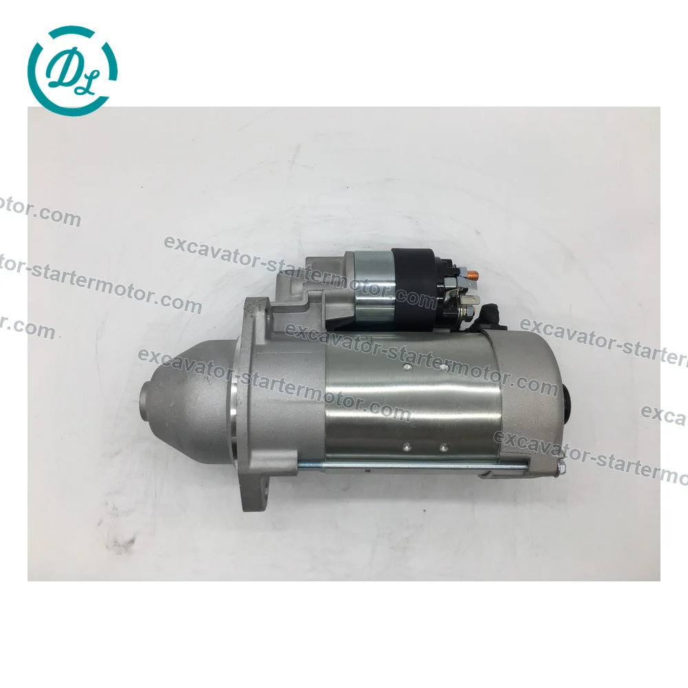 01181751 12V 2.6kW 9T Starter Motor for Bomag BW 124 PDH-3 BW124DH-3, OEM/reference 01181751, Starter Motor, product view 6