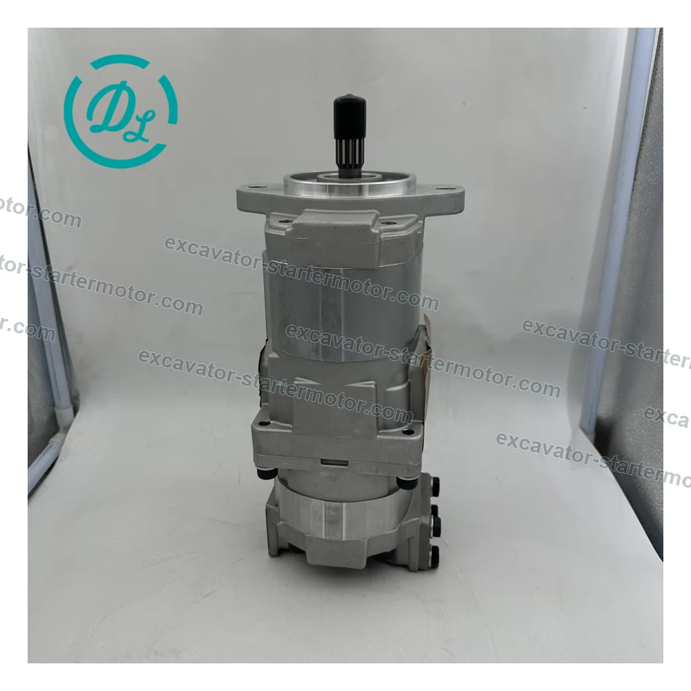 705-51-20160 Tandem Hydraulic Pump Assembly for Komatsu D66S-1 Crawler Loader, OEM/reference 705-51-20160, Tandem Hydraulic Pump Assembly, product view 6