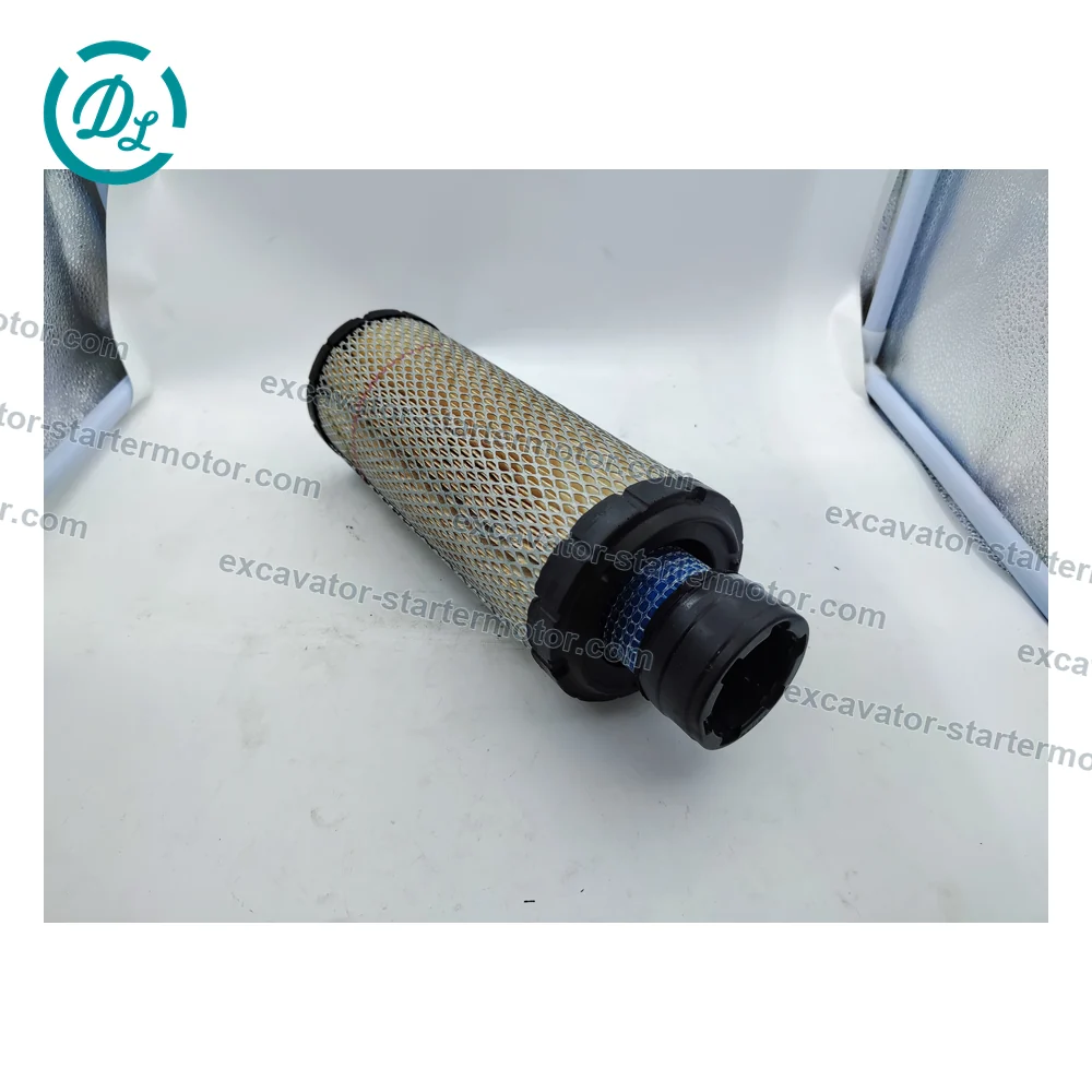 P821575 P822858 RadialSeal Air Filter Set for SANY SY35U SY35C with Yanmar Engine, OEM/reference P821575, P821575 primary + P822858 safety / FPG RadialSeal, product view 5
